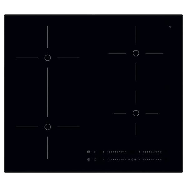 SMAKLIG Induction hob black IKEA
