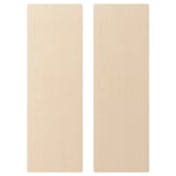 SMÅSTAD Door, birch effect, 30x90 cm