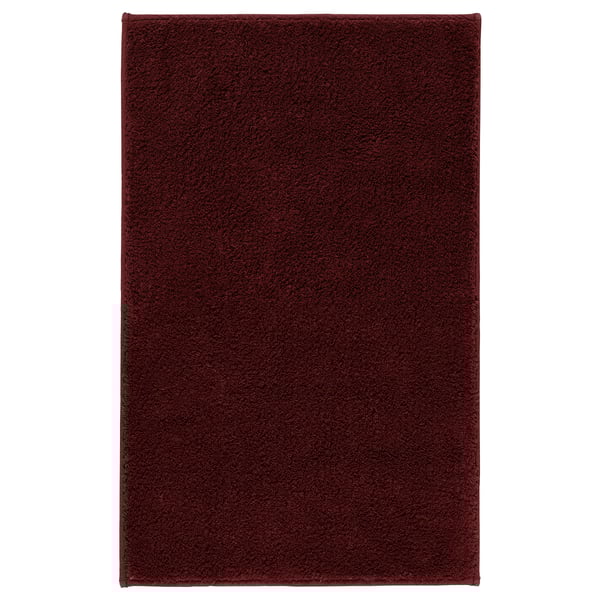 SÖDERSJÖN Bath mat, deep red, 50x80 cm