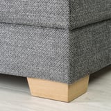 SÖRVALLEN 3-seat section, Lejde grey/black