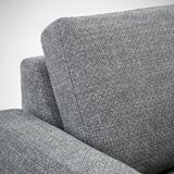 SÖRVALLEN 3-seat section, Lejde grey/black