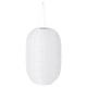 Option: SOLVINDEN LED solar-powered pendant lamp, outdoor/oval white, 43 cm