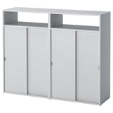 SPIKSMED Cabinet combination, light grey, 119x32x97 cm