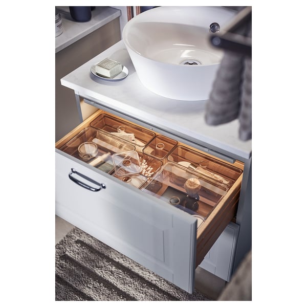 stotta شريط أضواء للخزانة led مع حساس يعمل بالبطارية أبيض 52 سم ikea