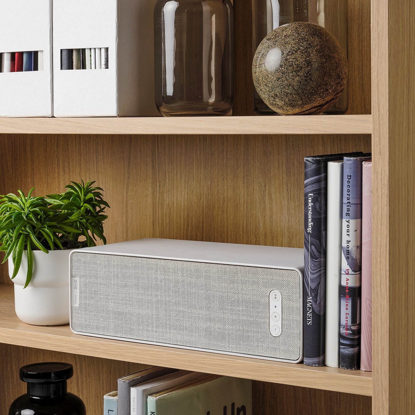 SYMFONISK WiFi bookshelf speaker, white smart/gen 2 - IKEA