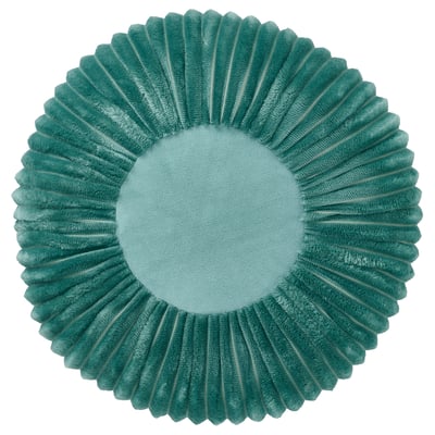 SYRENBUSKE Cushion, turquoise, 38 cm