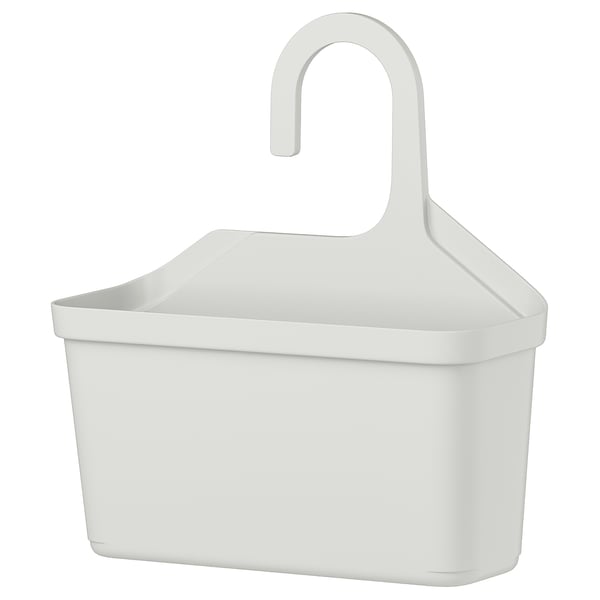 TÅNGHÄLLAN Shower basket, light grey, 29x31 cm