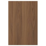 TISTORP Door, brown walnut effect, 40x60 cm
