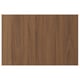 Option: TISTORP Door, brown walnut effect, 60x40 cm