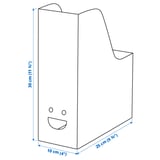 TJABBA Magazine file, white