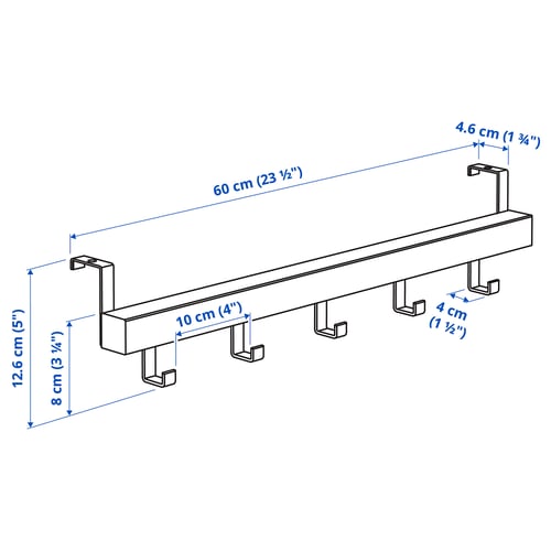 Illustration with measurements for the product: TJUSIG.