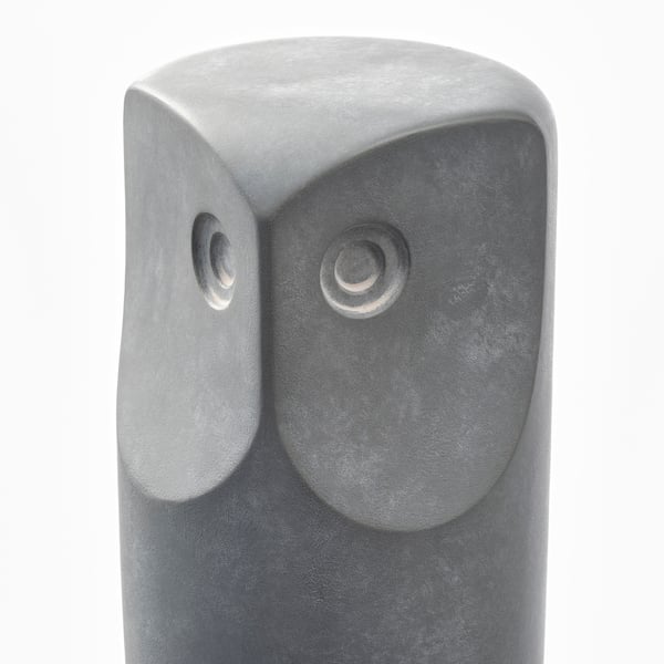 TONAD Decoration set of 3, owl/grey