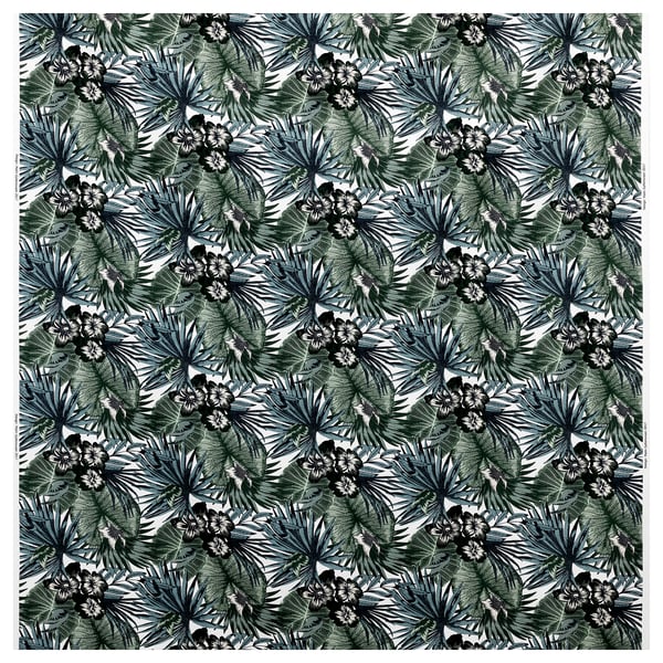 Torgerd قماش أبيض أخضر 150 سم Ikea