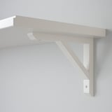 TRANHULT / SANDSHULT Wall shelf combination, white stained aspen, 80x20 cm