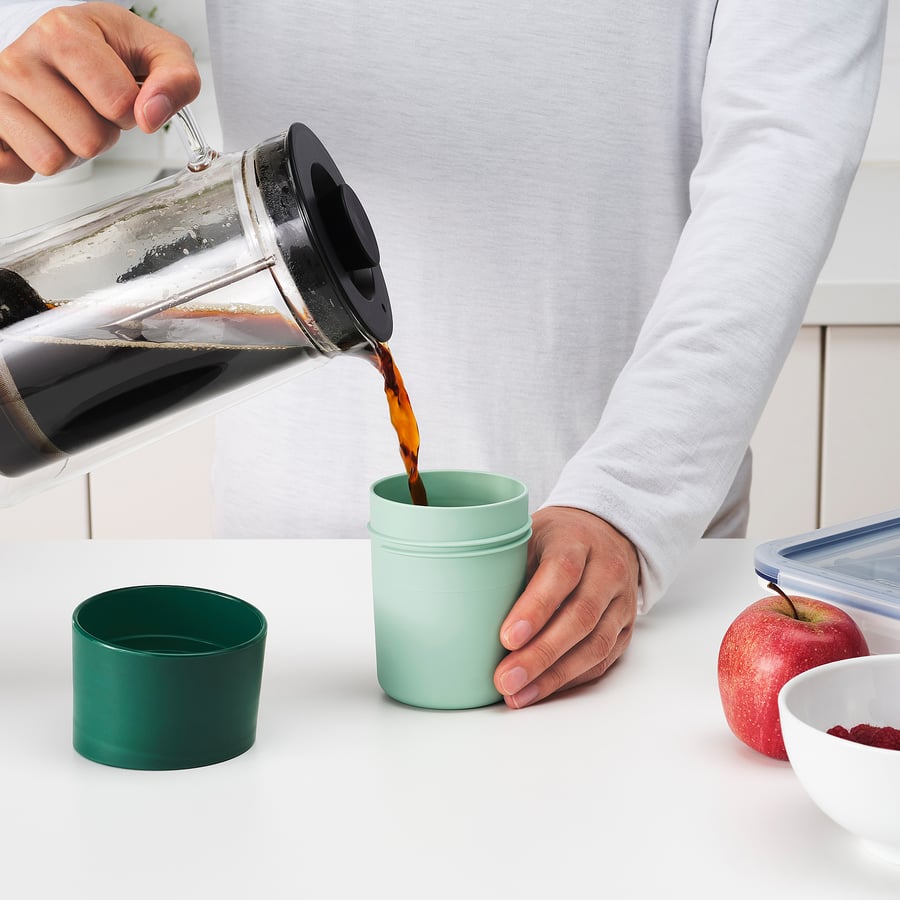 TROLIGTVIS Travel mug green IKEA