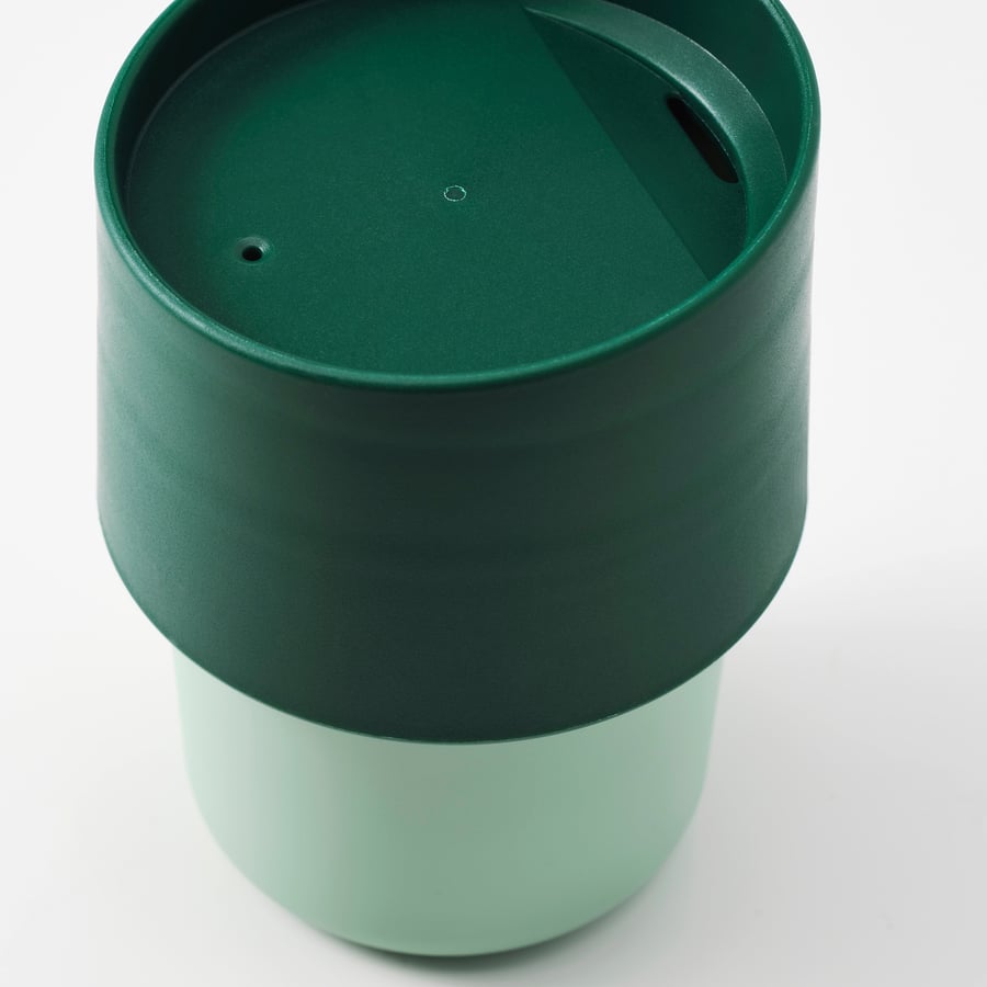 TROLIGTVIS Travel mug green IKEA