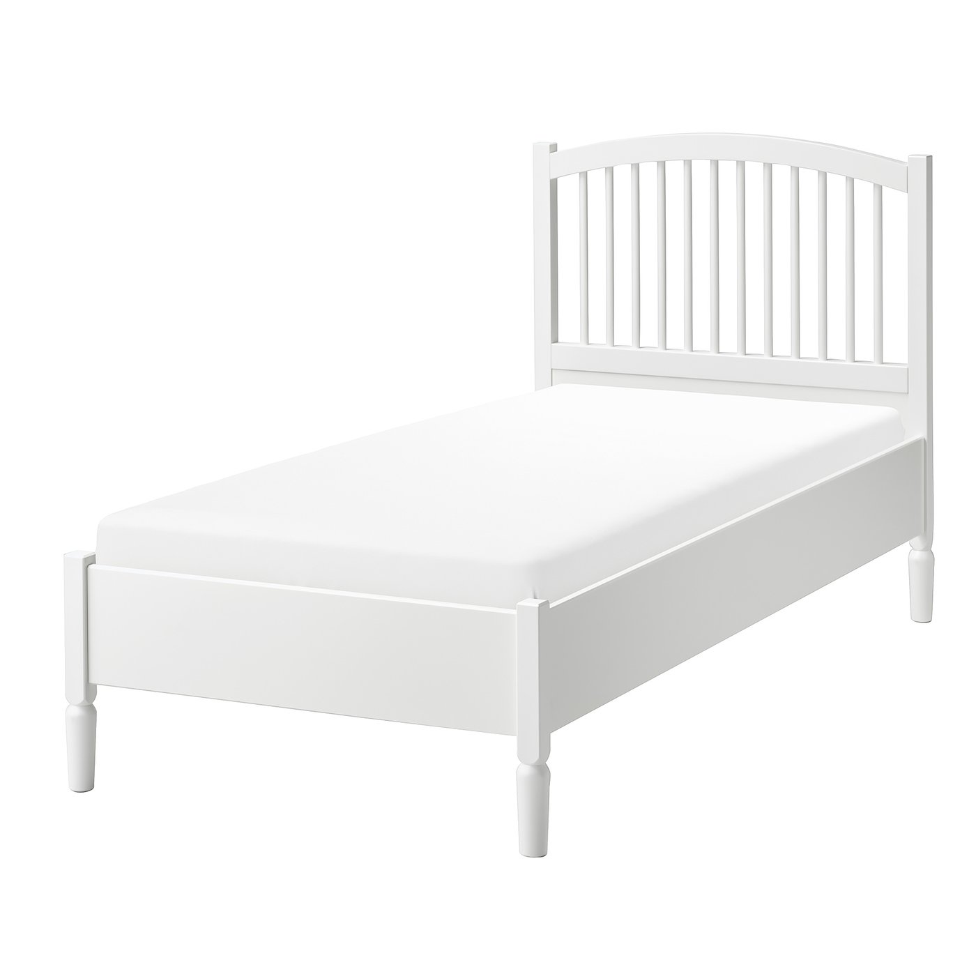 TYSSEDAL Bed frame white, Lönset IKEA
