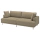 UPPÅKRA 3-seat modular sofa, Johanneshov brown-beige