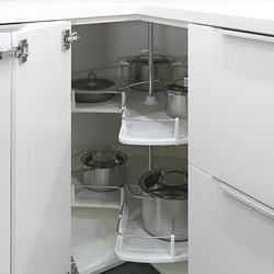 Utrusta Corner Base Cabinet Carousel Ikea