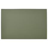 UTSÅDD Place mat for food bowl, grey-green, 33x50 cm