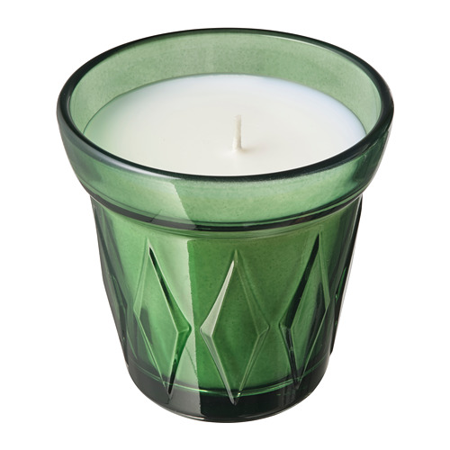 VÄLDOFT Scented candle in glass IKEA