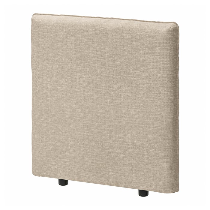 VALLENTUNA Cover for backrest, Hillared beige, 80x80 cm IKEA