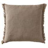 VALLKRASSING Cushion cover, light grey-brown, 50x50 cm