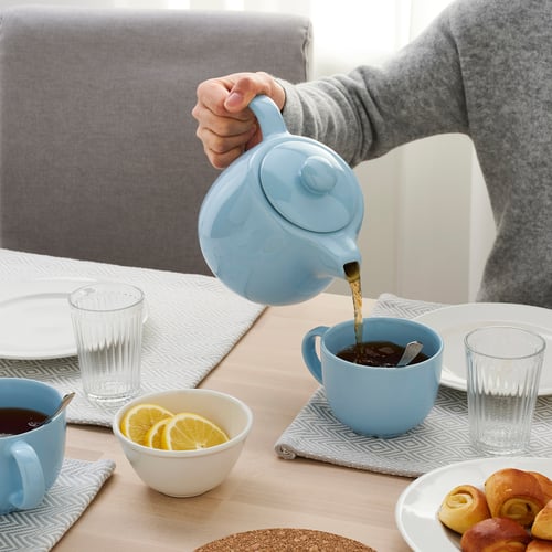 VARDAGEN Teapot blue IKEA