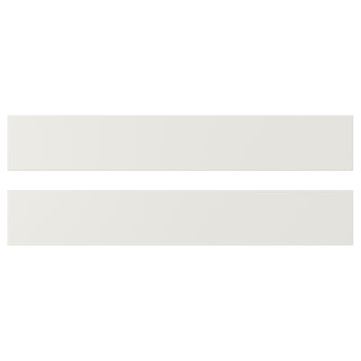 VEDDINGE Drawer front, white, 60x10 cm