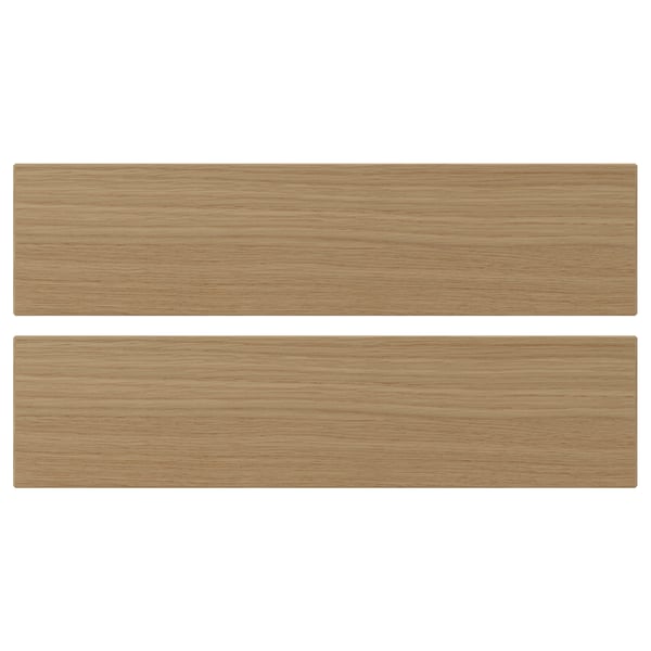 VEDHAMN Drawer front, oak, 40x10 cm