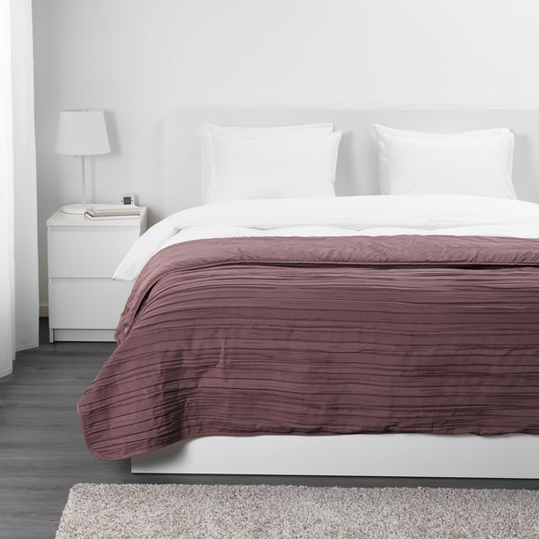 veketag غطاء سرير بنفسجي 260x250 سم ikea