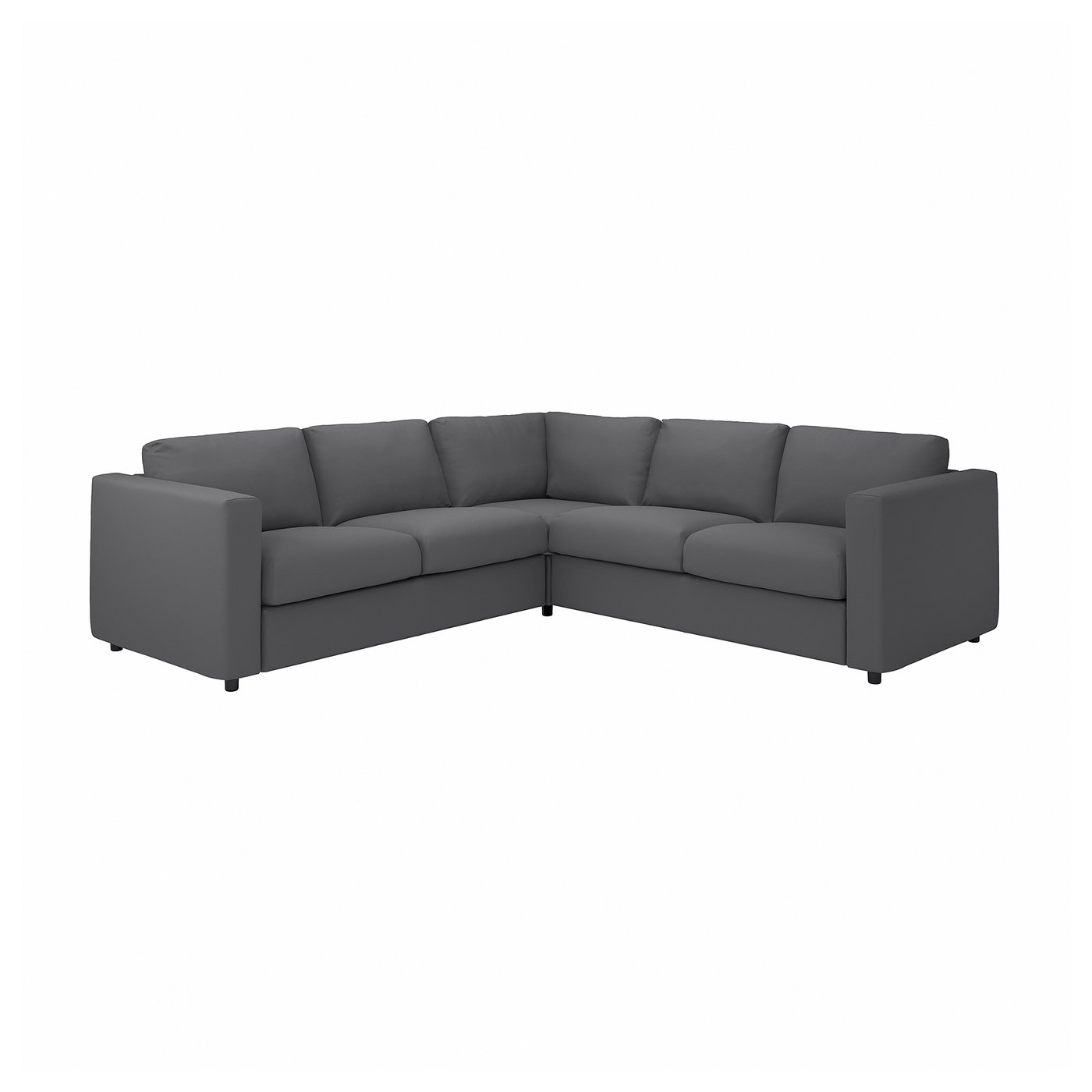 VIMLE corner sofa, 4-seat, Hallarp grey - IKEA