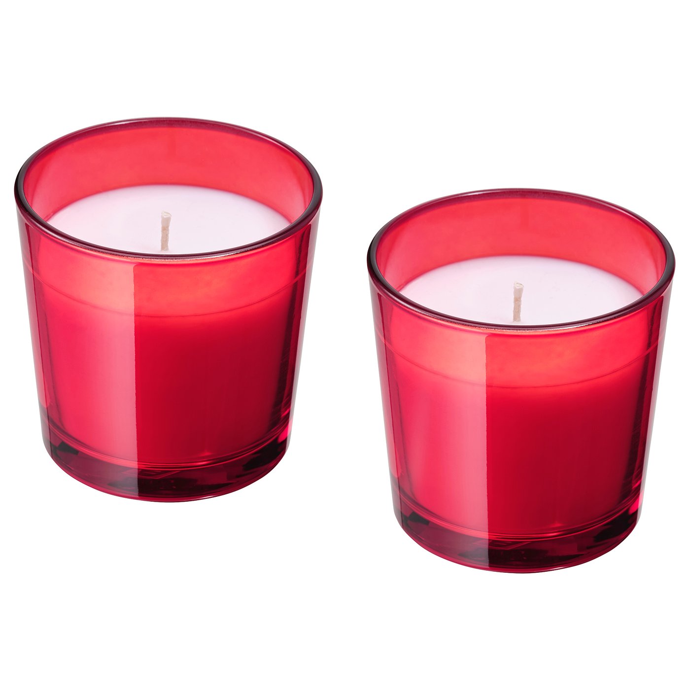VINTER 2020 Scented candle in glass, Five spices of winter red, 7.5 cm