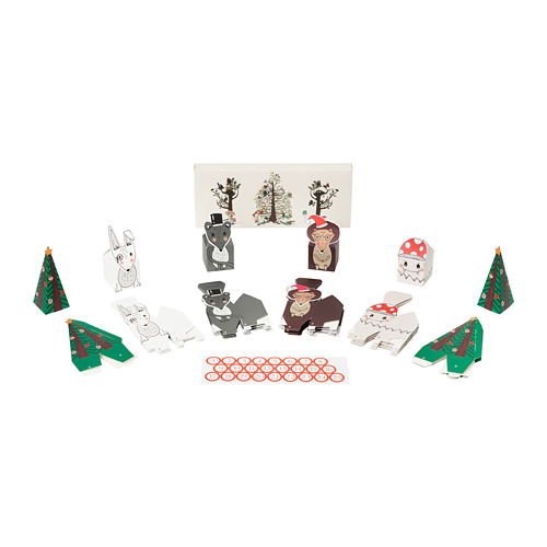 VINTER 2018 Advent calendar, set of 25 IKEA
