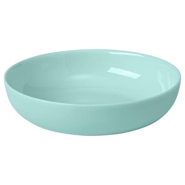 VITBLECKA Plate, turquoise, 17 cm