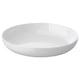 VITBLECKA Plate, white, 25 cm