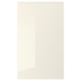 VOXTORP Door, high-gloss light beige, 60x100 cm