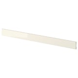 VOXTORP Plinth, high-gloss light beige, 220x8 cm