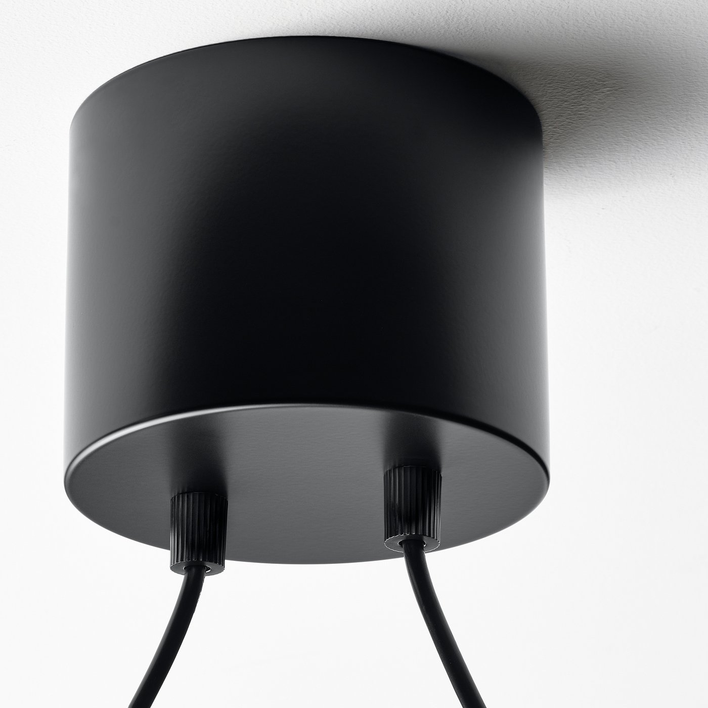 ACKJA pendant lamp, wave shaped/black, 60 cm - IKEA