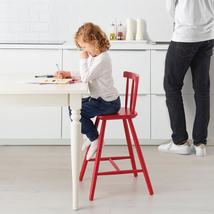 AGAM Junior chair, red IKEA