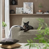 AGERÖD Cover for 2-seat sofa, beige