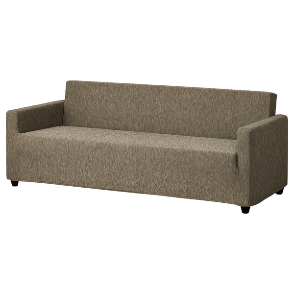 AGERÖD Cover for 3-seat sofa, beige
