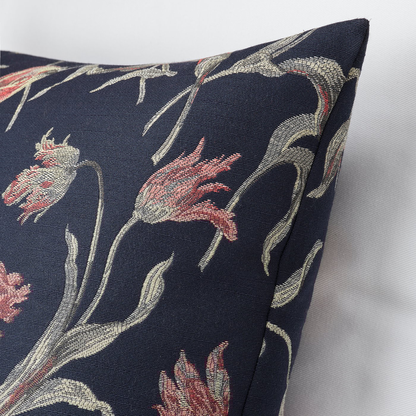 navy blue patterned cushions