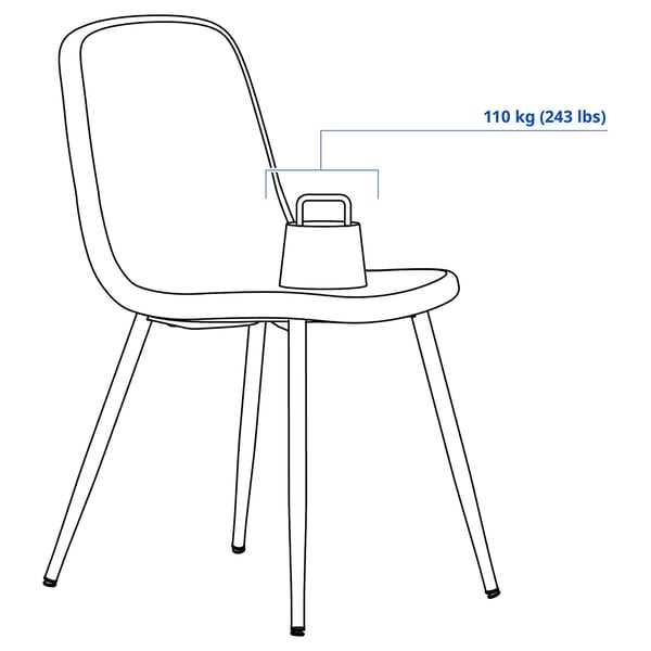 ÅLHULT / NORDMANSSKÄR Table and 4 chairs, beige/brown/Tonerud grey black, 120x80 cm