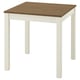 ÅLHULT Table, beige/brown, 80x74 cm