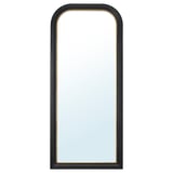 ALMARÖD Mirror, black, 75x170 cm