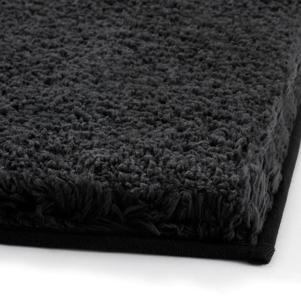 ALMTJÄRN bath mat, dark grey, 40x60 cm IKEA