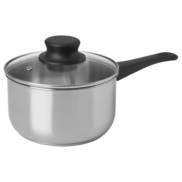 ANNONS Saucepan with lid glass stainless steel 1 7 l IKEA ANNONS Saucepan with lid glass stainless steel 1 7 l IKEA