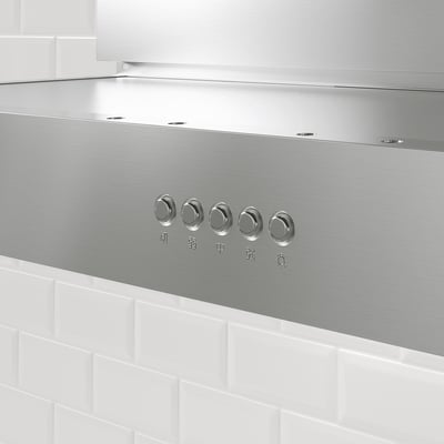 ANPASSA Extractor hood, stainless steel, 90 cm