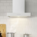 ANPASSA Extractor hood, white, 60 cm